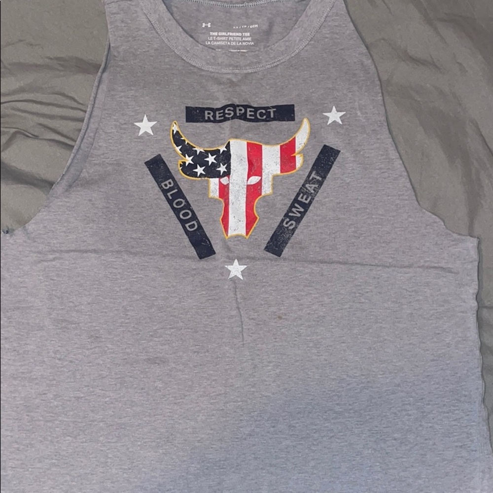 Project Rock women’s girlfriend Tee cutoff